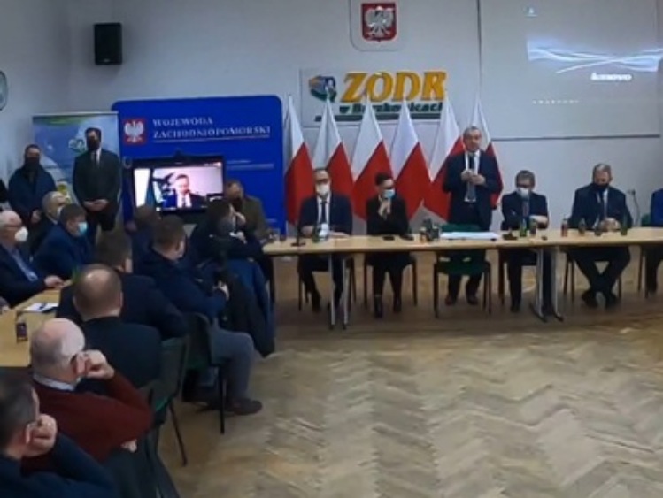 Spotkanie z rolnikami w Barzkowicach